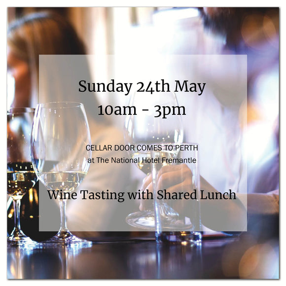 Cellar Door Comes to Perth Sunday 24th May