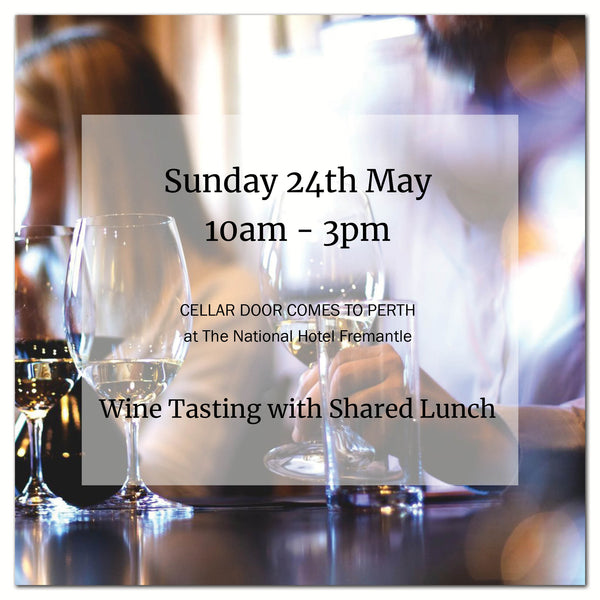 Cellar Door Comes to Perth Sunday 24th May
